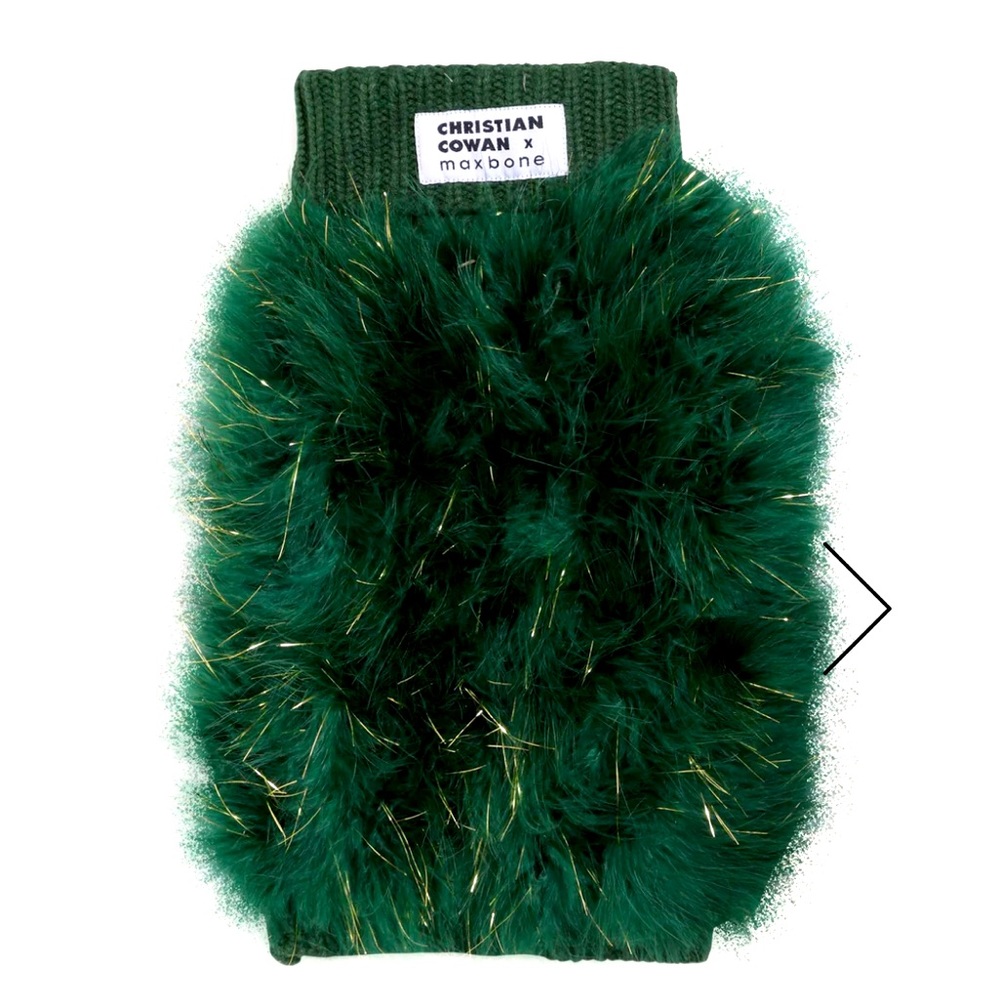 Maxbone x Christian Cowan holiday glitz sweater